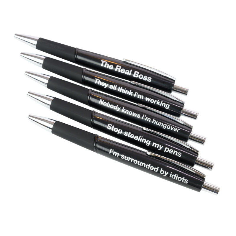 Pens With Attitude Novelty Pen Set