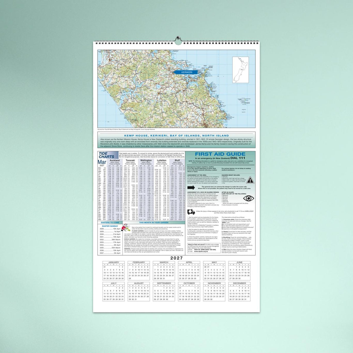NZ Scenic Wall Calendar