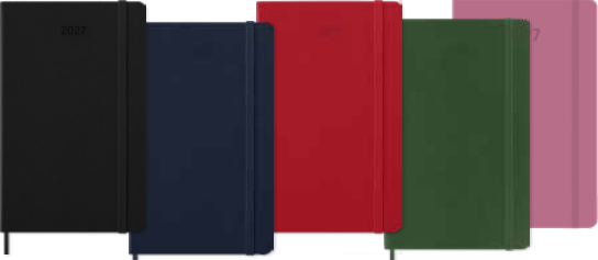 Moleskine Diary 12 Month Daily HC Large Myrtle Green 2027