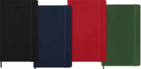 Moleskine Diary 12 Month Daily SC Large Myrtle Green 2027