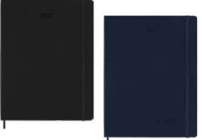 Moleskine Diary 12 Month Weekly + Notes HC XL Sapphire Blue 2027