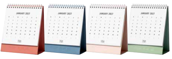Letts of London Desk Calendar Conscious 150x180mm Sage 2027