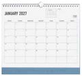 Letts of London Wall Calendar Conscious 300x270mm Ocean 2027