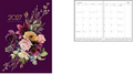Collins Diary Designer A4 Monthly Planner Floral Bouquet 2027