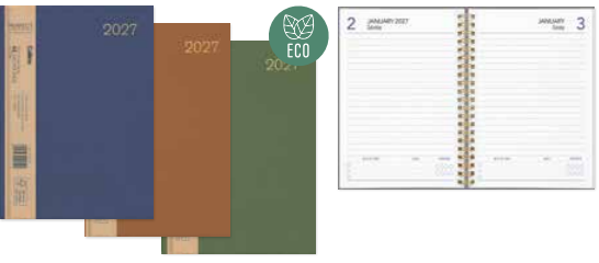 Collins Diary A51 Enviro Wiro Day to Page 2027