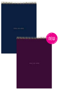 Collins Diary One on One Notepad B5 Wiro 50 Sheets Mulberry