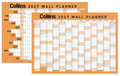Collins Wallplanner A3 Laminated 2027