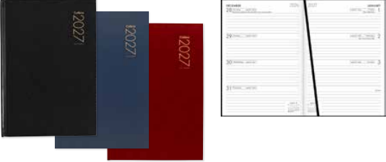Collins Diary A53 Red 2027