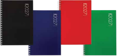 Collins Diary A53W Wiro Week to View 2027