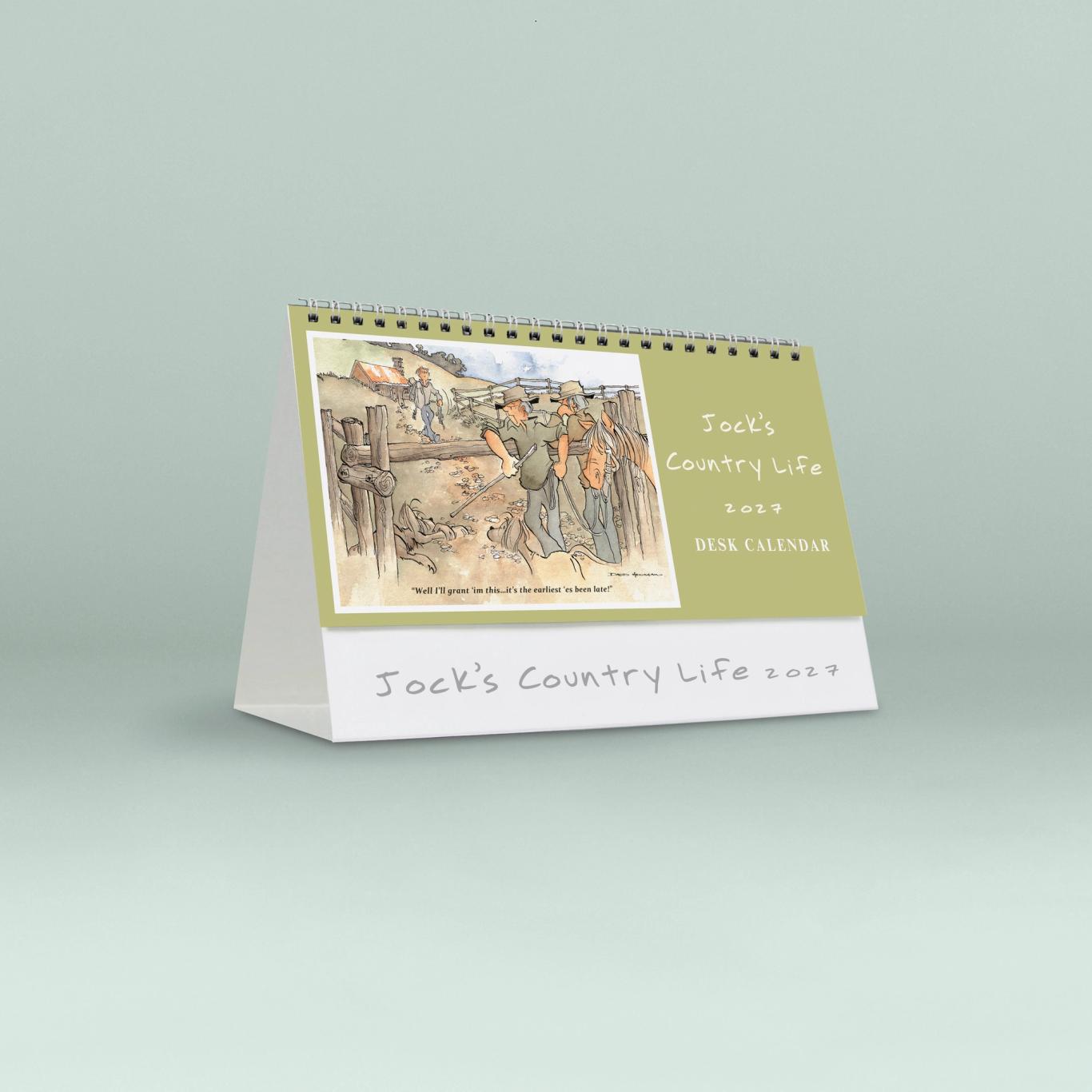 Jock's Country Life Desk Calendar