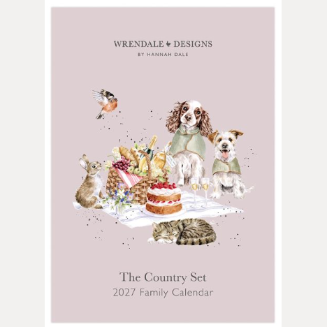 2027 WRENDALE FAMILY CAL: COUNTRY SET