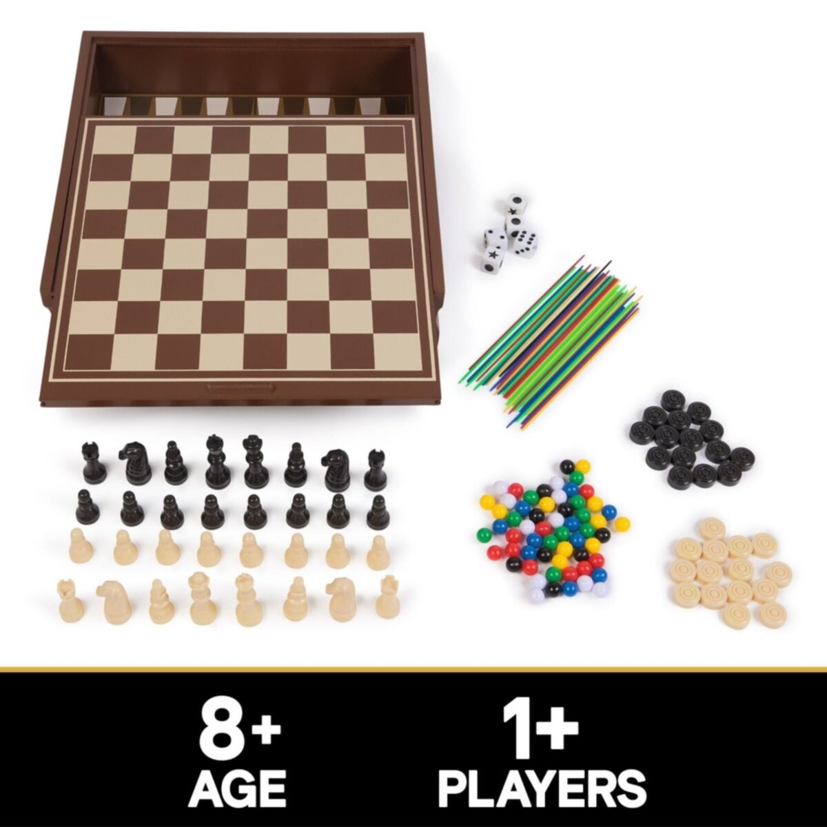 Combo Chess 10-In-1 Game Set