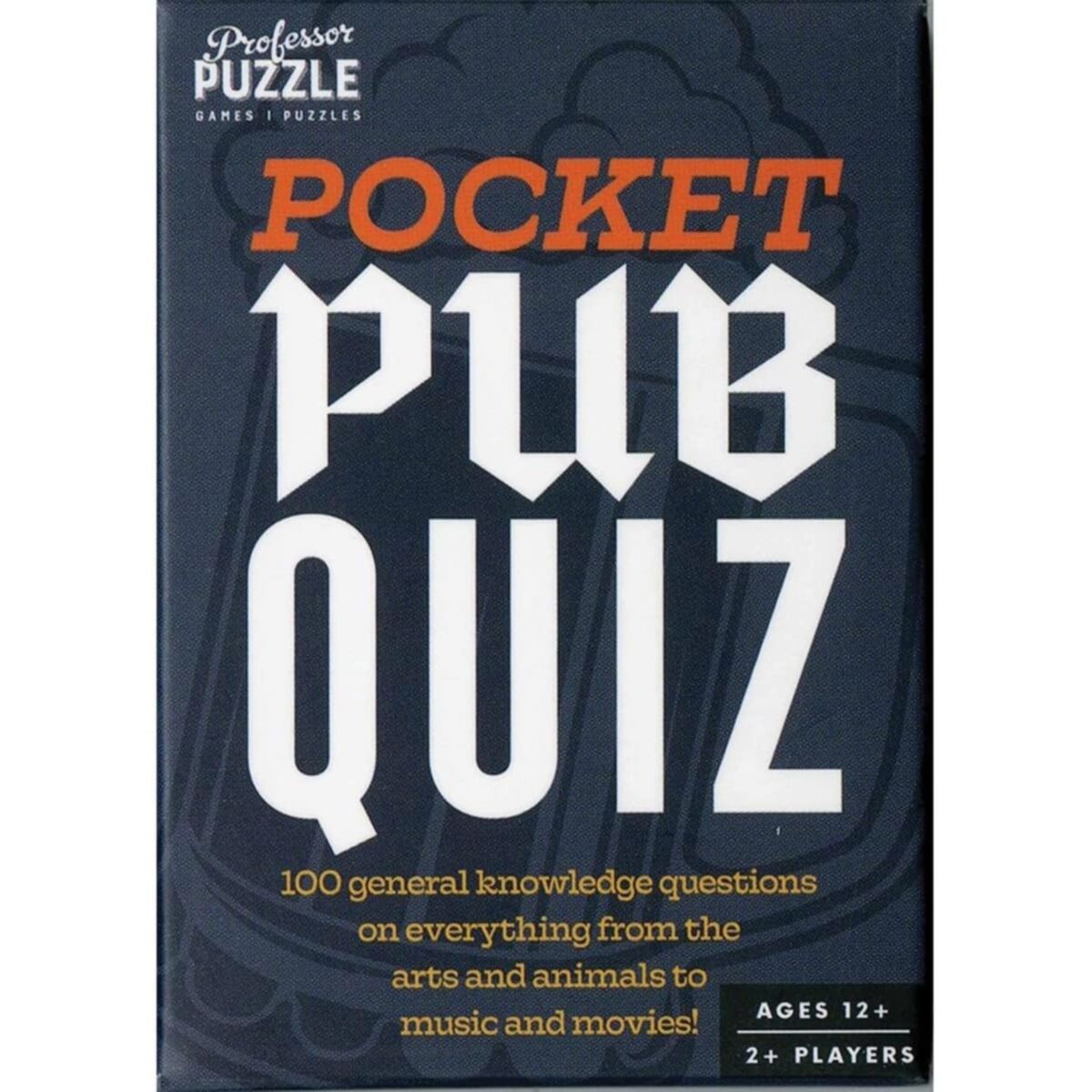Pocket Pub Quiz Mini Trivia Card Game PRO208761