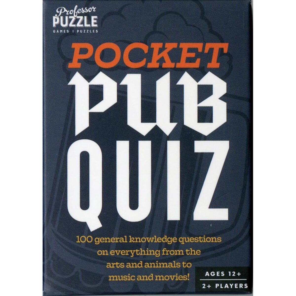 Pocket Pub Quiz Mini Trivia Card Game PRO208761
