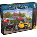 Back in Fast Lane Diner Show Jigsaw Puzzle