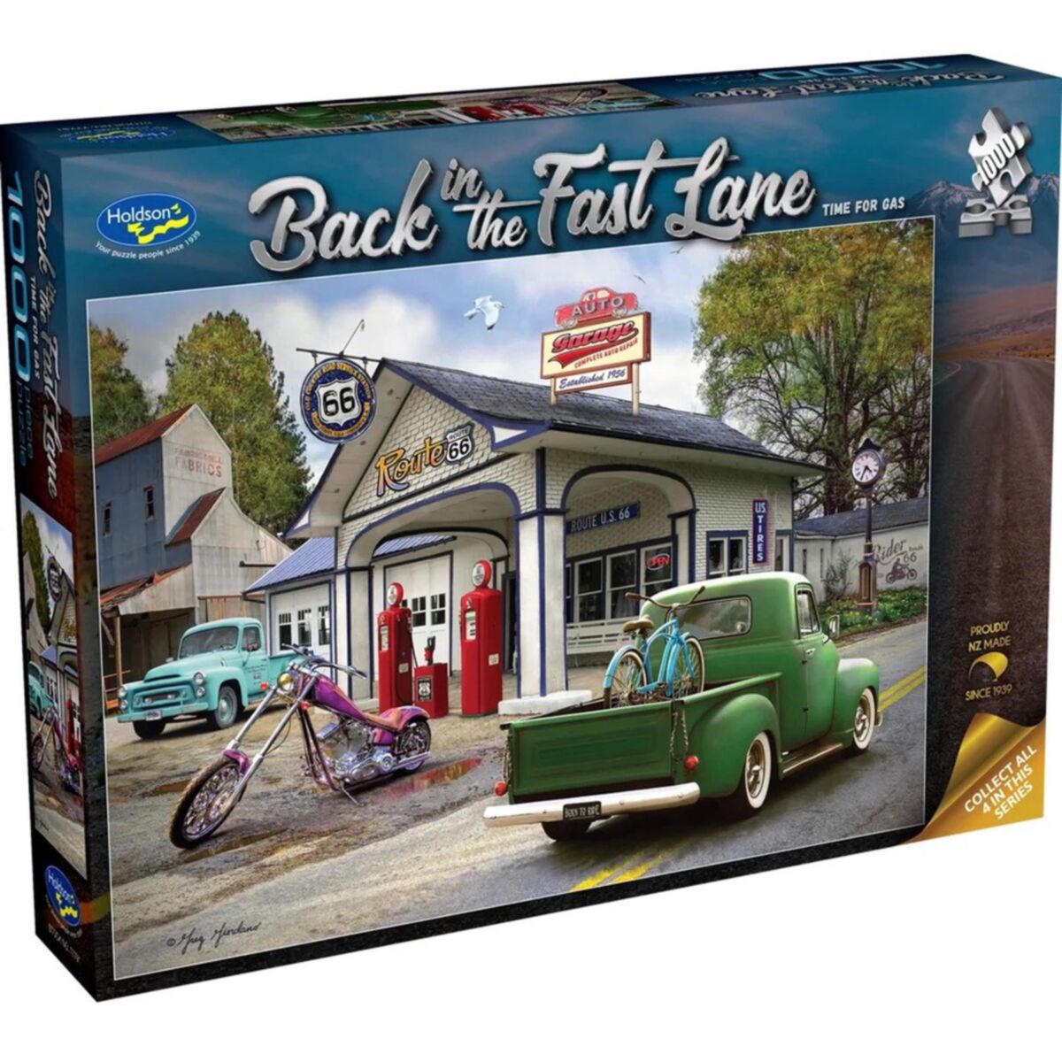 Back in Fast Lane Time 4 Gas Jigsaw Puzzle
