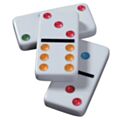 Double Six Coloured Dominoes Set ASM6072400
