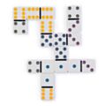 Double Six Coloured Dominoes Set ASM6072400
