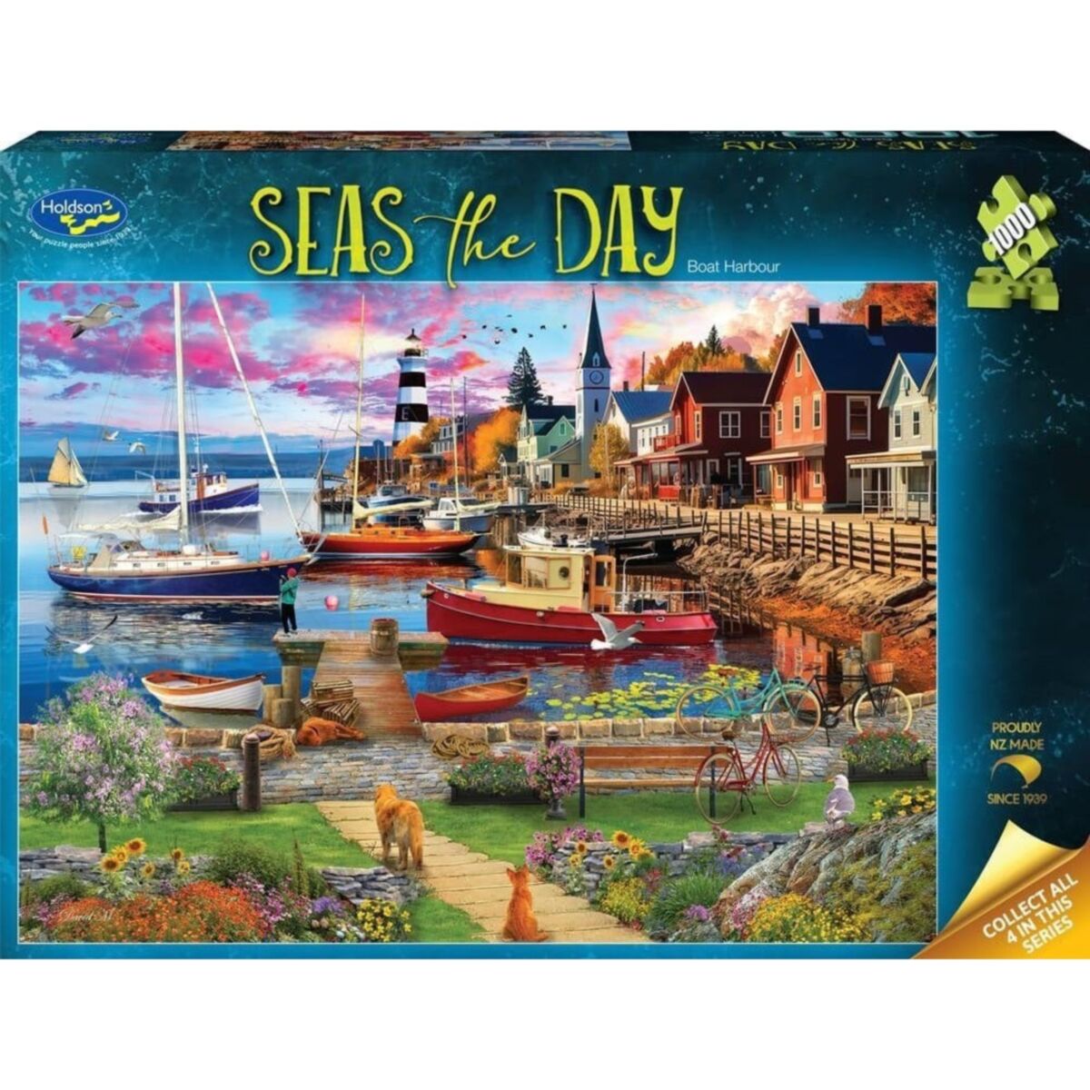 Seas the Day - 1000pc Puzzle - Boat Harbour