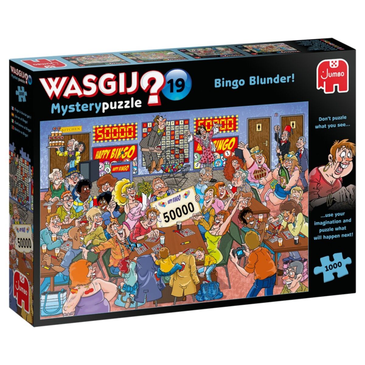 Wasgij Mystery 19 Bingo Blunder 1000pc Jigsaw Puzzle