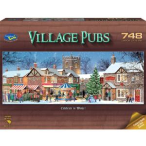 Holdson Village Pubs: Celebrate in Winter – 748 Piece Puzzle