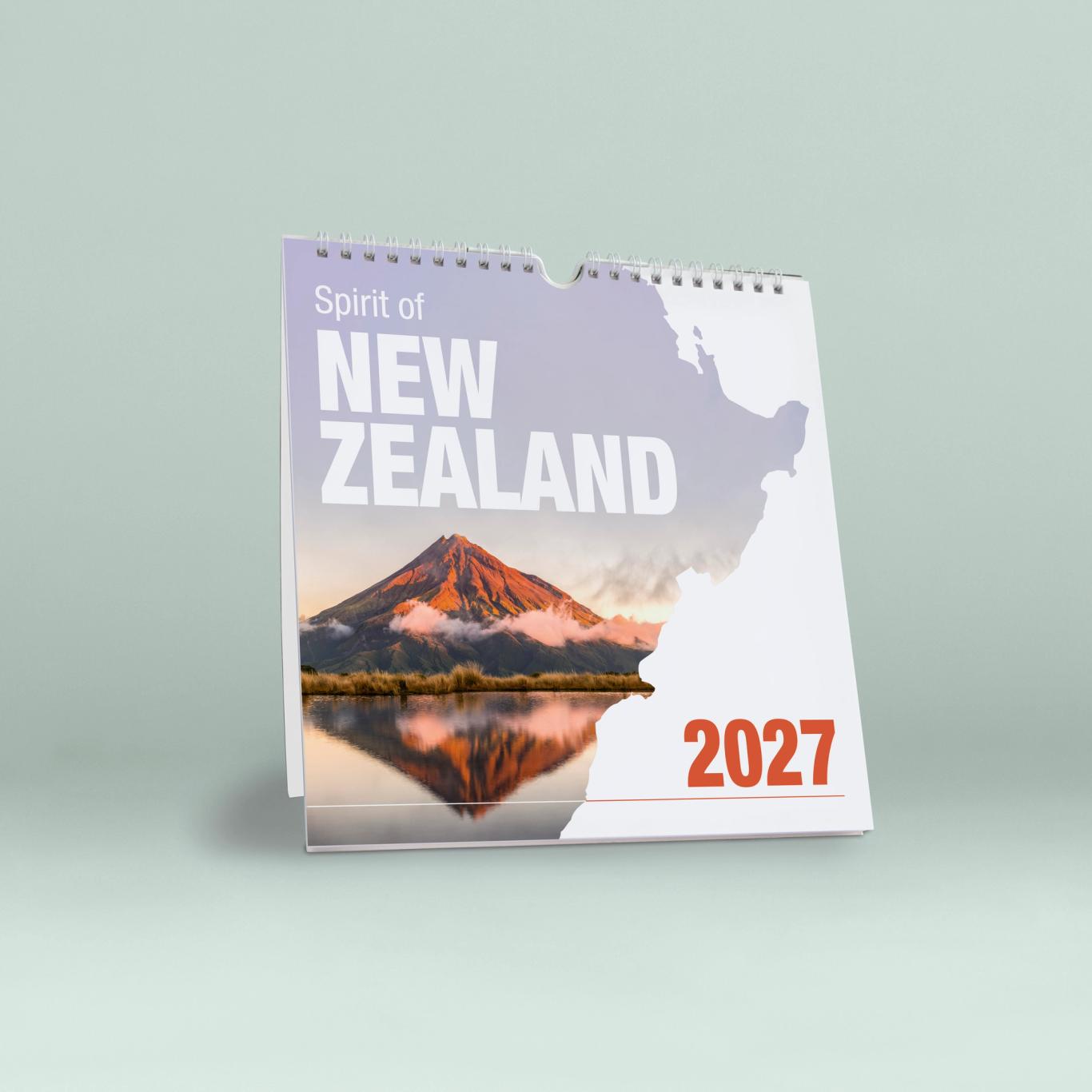 Spirit of NZ Wall Desk Calendar