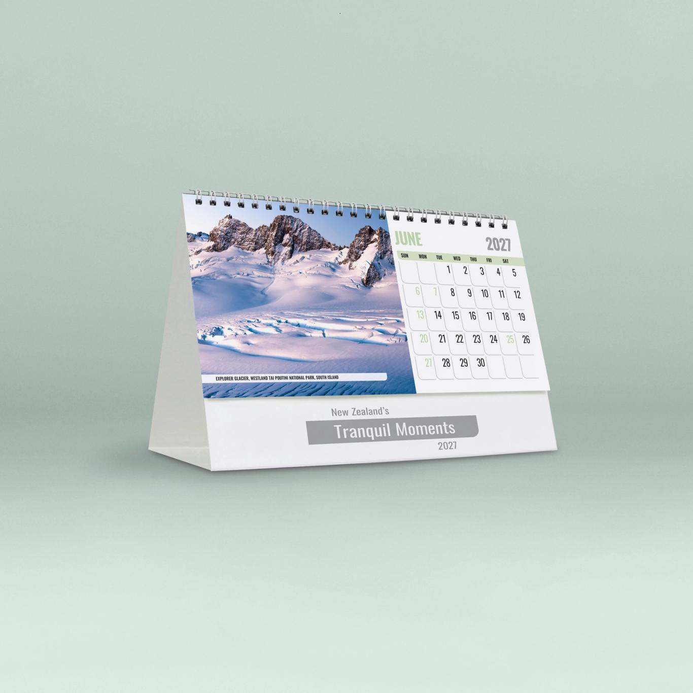 Tranquil Moments Desk Calendar