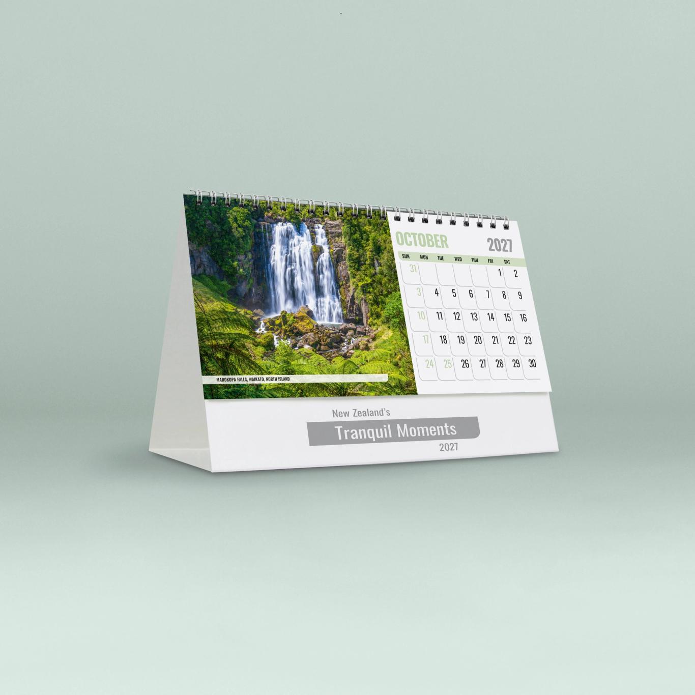 Tranquil Moments Desk Calendar
