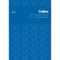 INVOICE BOOK COLLINS A5 DL 100LF NCR