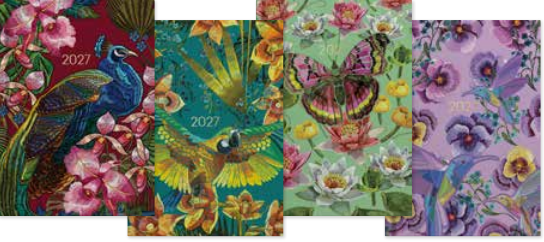 Collins Diary A51 Beautiful Blooms Day to Page 2027