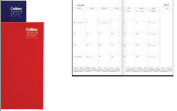Collins Diary Monthly A4 Planner 2027