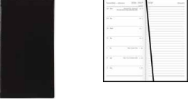 Collins Diary CW7 Notes Black 2027