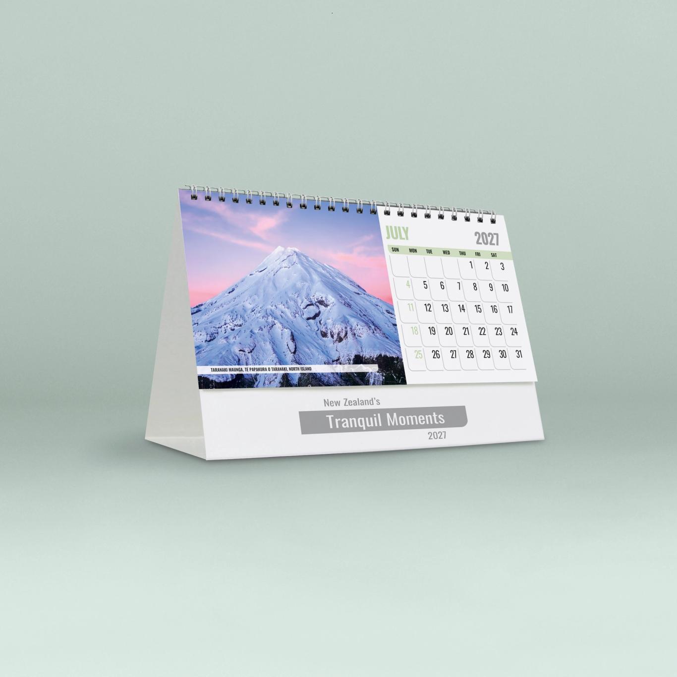 Tranquil Moments Desk Calendar