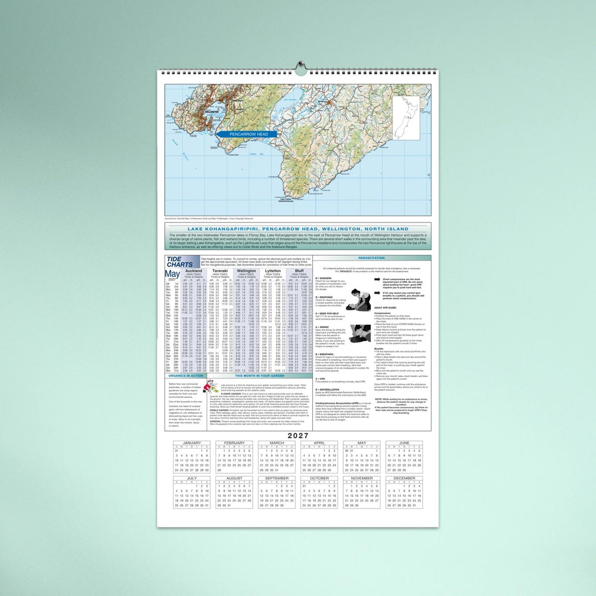 NZ Scenic Wall Calendar