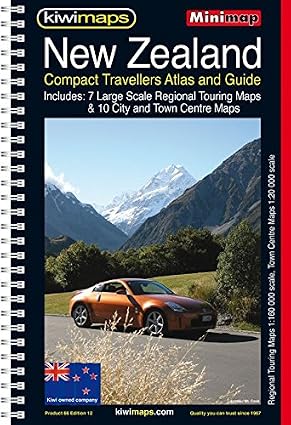 New Zealand Compact Travellers Atlas and Guide