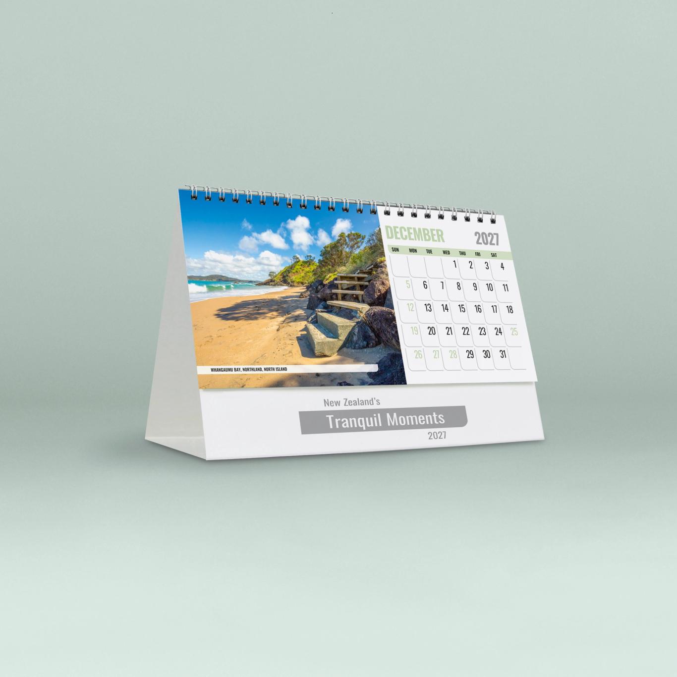 Tranquil Moments Desk Calendar