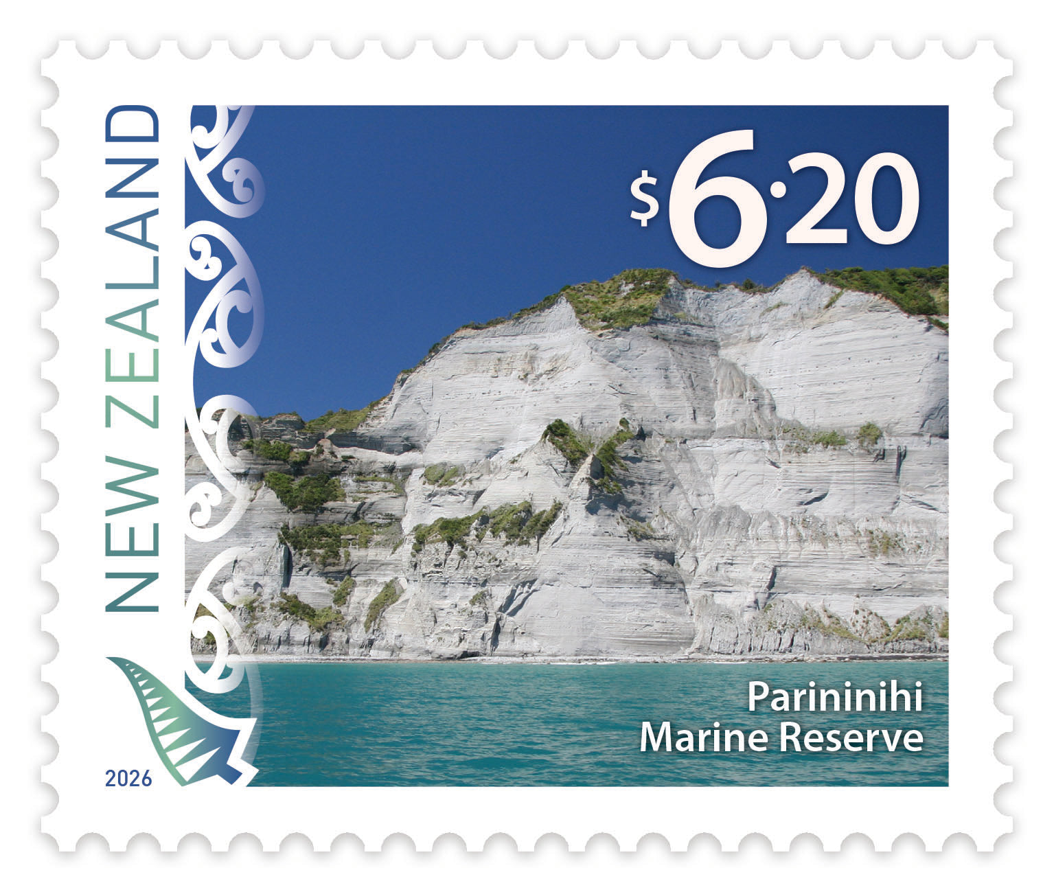 STAMP NZPOST 6.20 SINGLE
