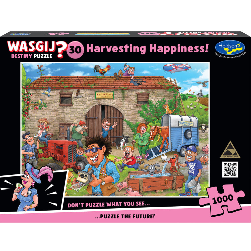Wasgij Destiny 30 Harvesting Happiness 1000pc Jigsaw Puzzle