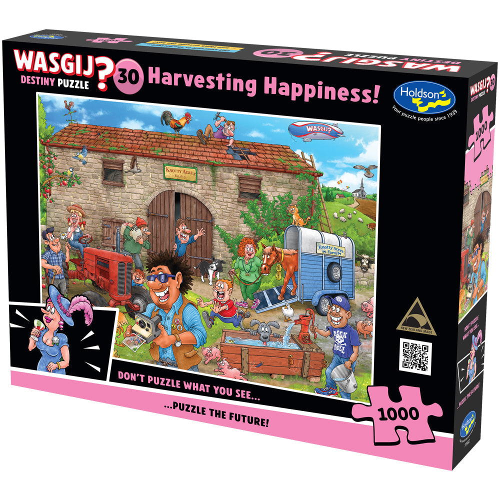 Wasgij Destiny 30 Harvesting Happiness 1000pc Jigsaw Puzzle