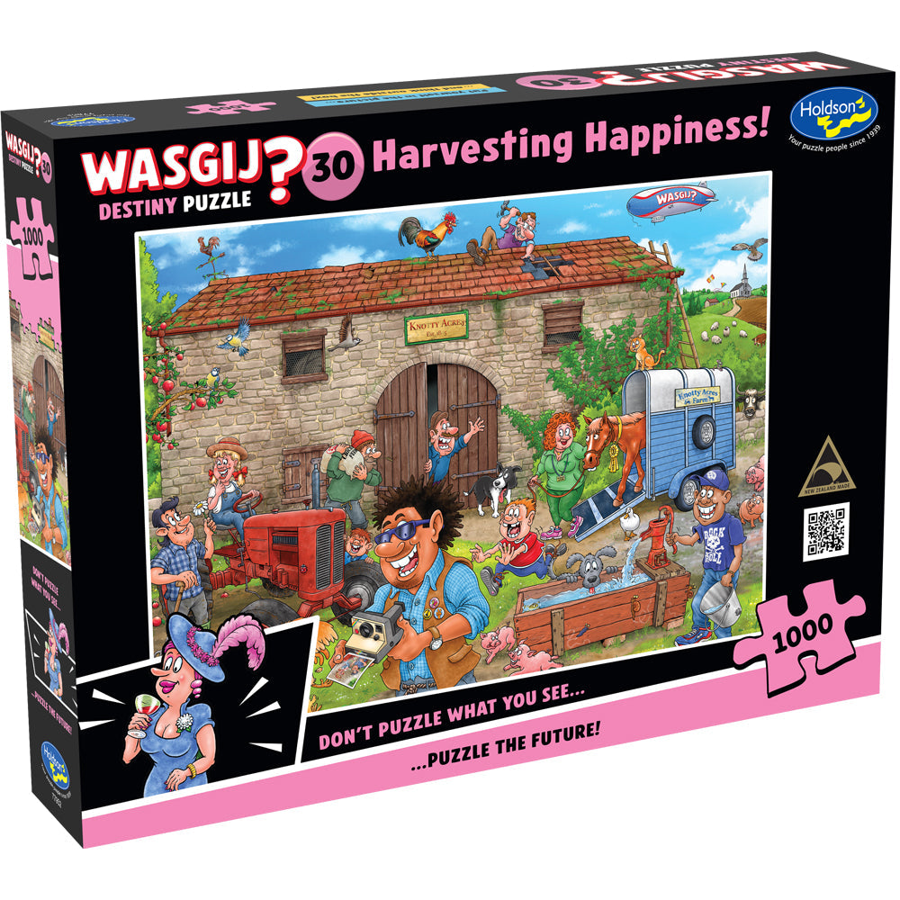 Wasgij Destiny 30 Harvesting Happiness 1000pc Jigsaw Puzzle