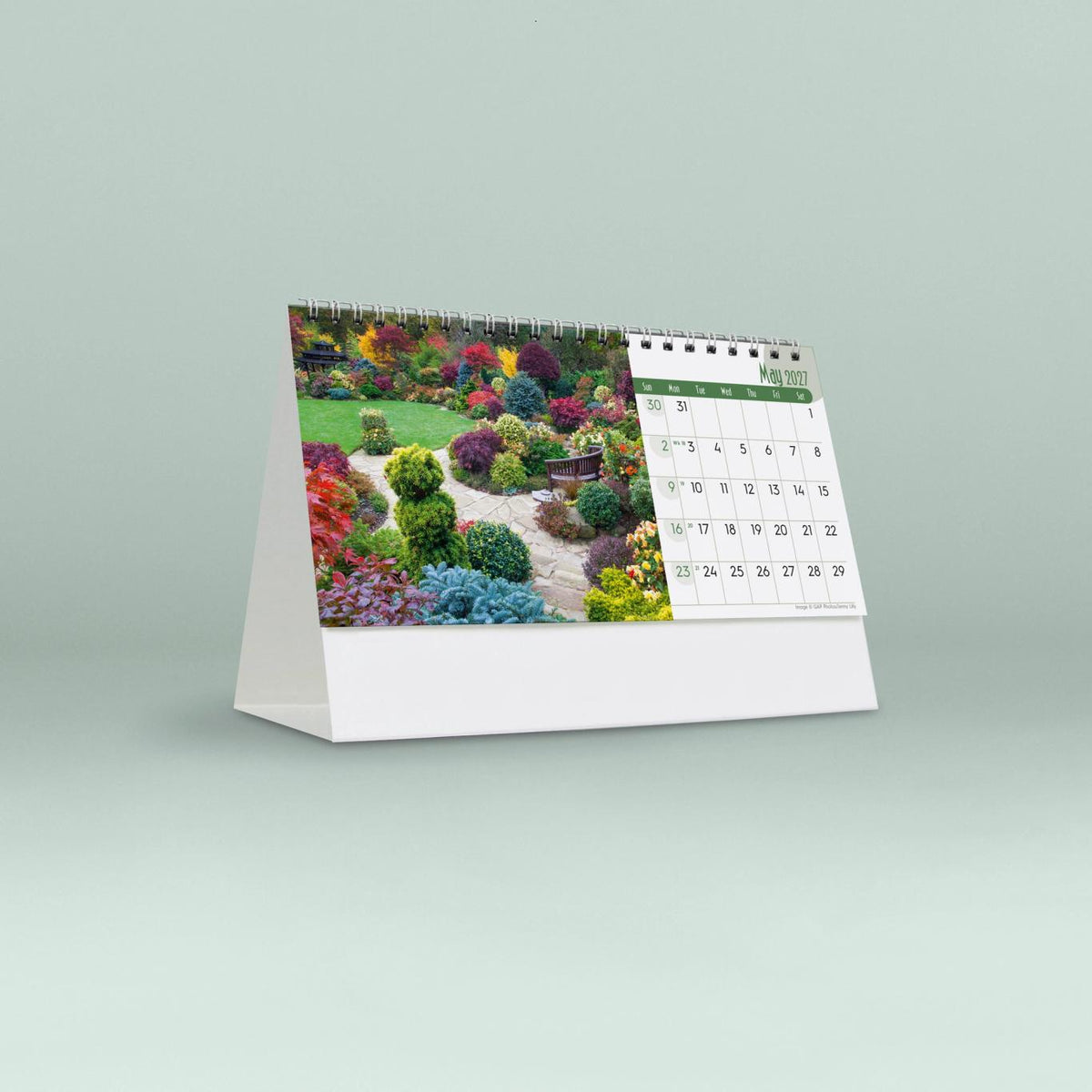 Garden Sanctuaries Desk Calendar