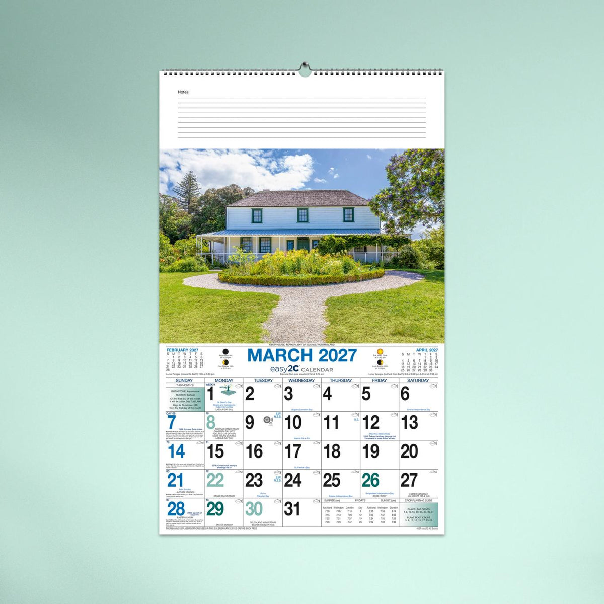 NZ Scenic Wall Calendar