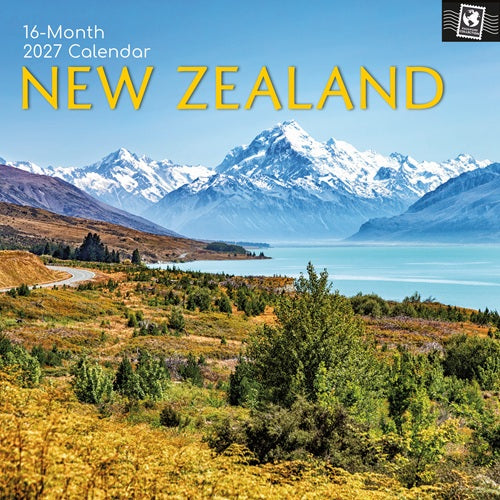 2027 New Zealand Square Wall Calendar