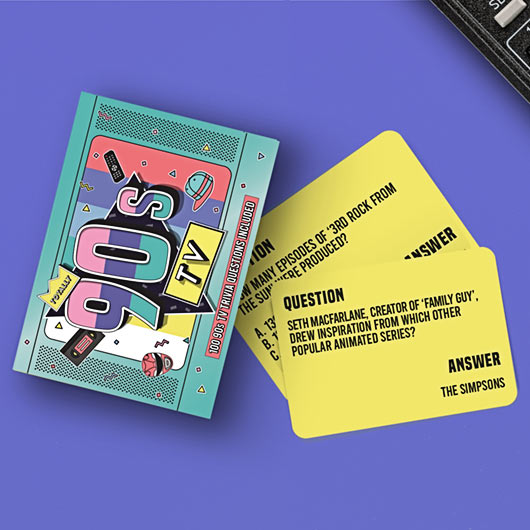 90s TV Trivia Card Pack