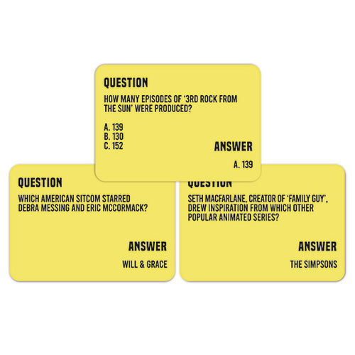 90s TV Trivia Card Pack
