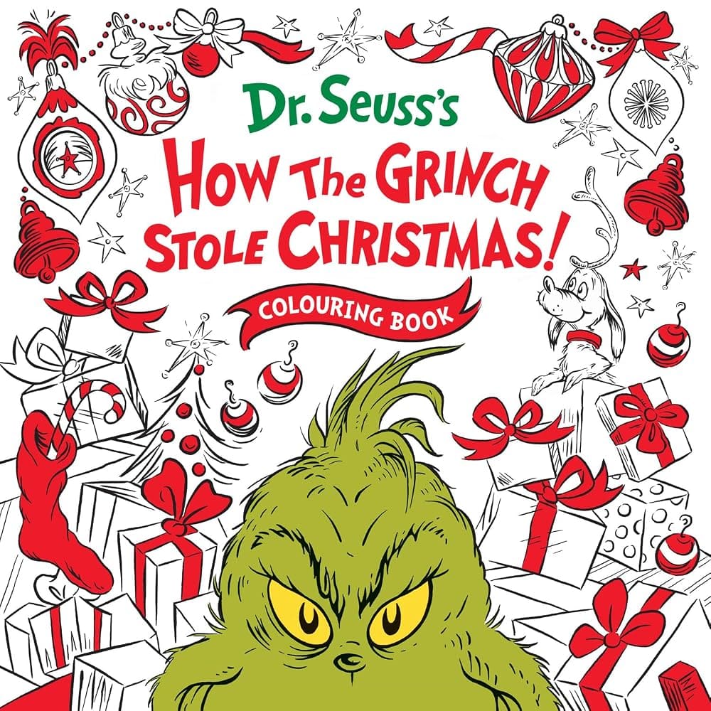 How the Grinch Stole Christmas! Colouring Book cover image