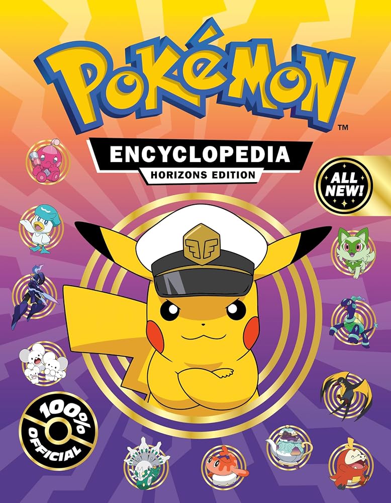 Pokémon Encyclopedia: Horizon's Edition: All new for 2026! The perfect 100% official Christmas gift for all Pokémon fans and kids who love the brand-new series cover image