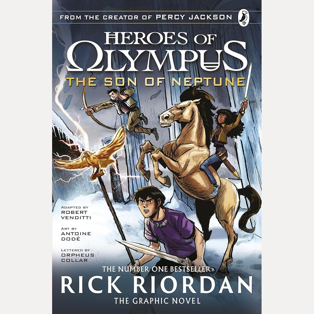 The Son of Neptune: The Graphic Novel (Heroes of Olympus Book 2) cover image