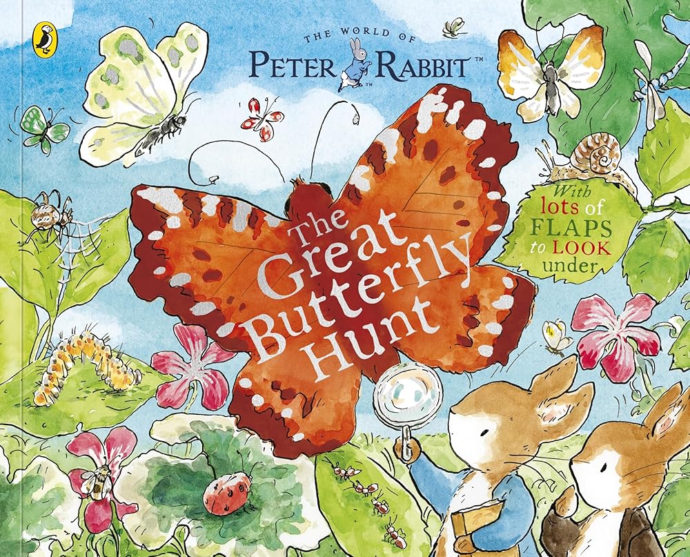 Peter Rabbit: The Great Butterfly Hunt: A Lift-the-Flap Storybook cover image