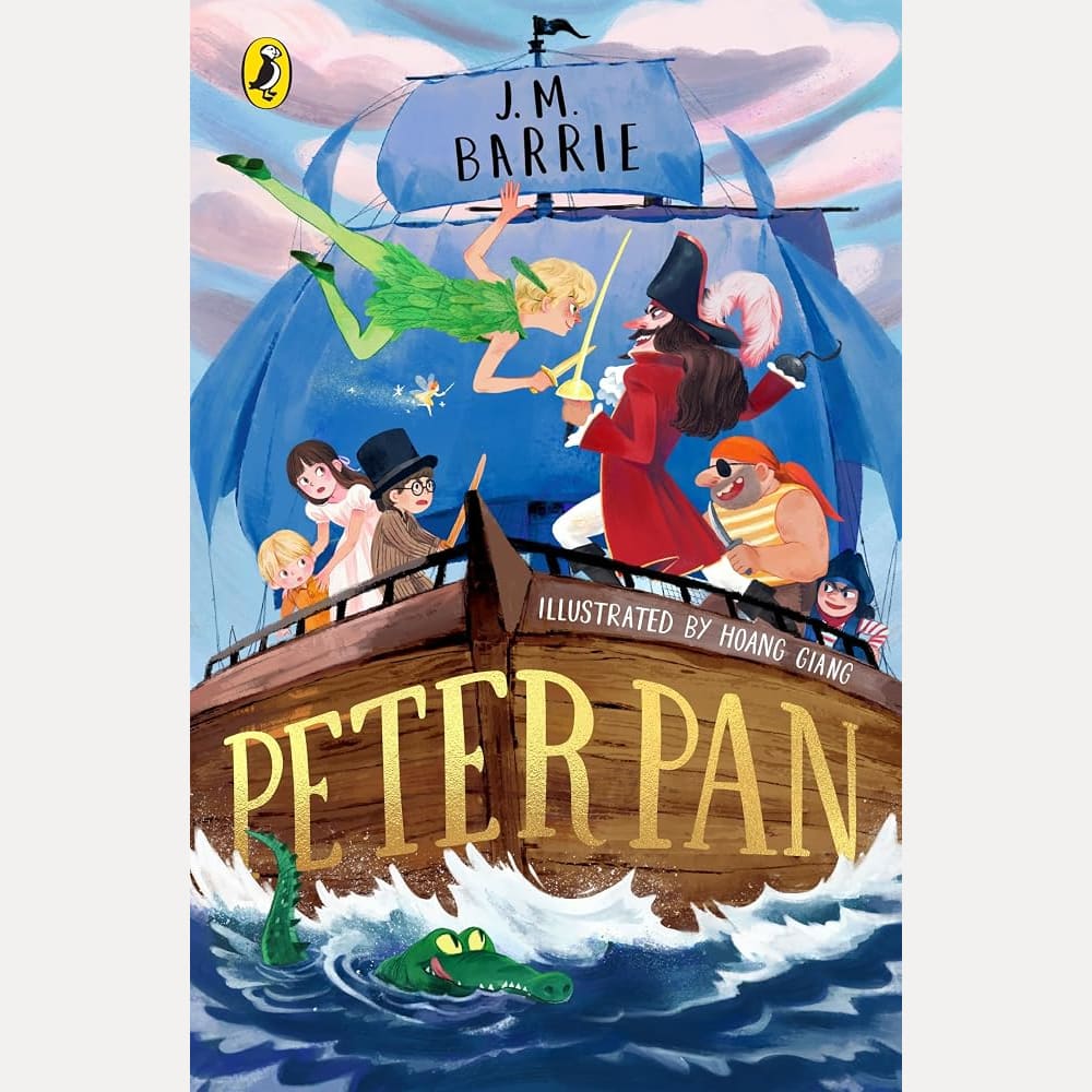 Peter Pan: A beautiful re-illustrated edition of the magical classic cover image